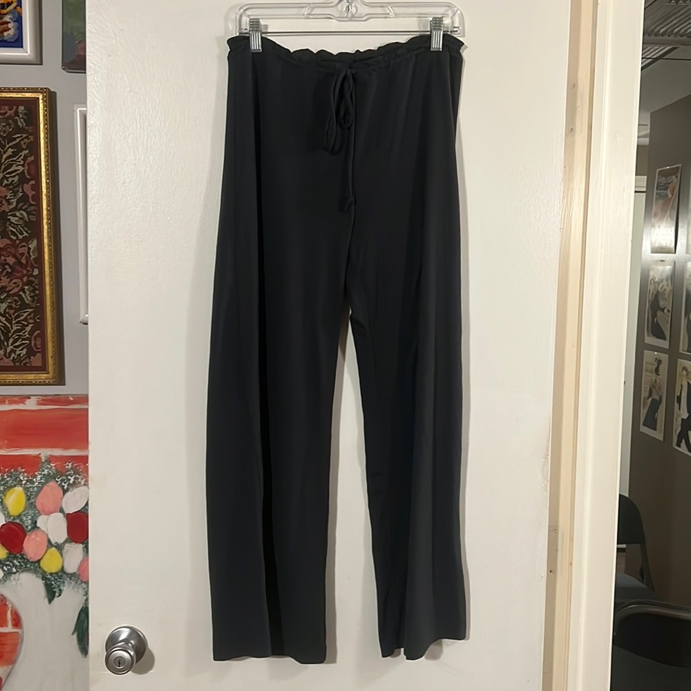 Yelete gray super soft wide leg pants